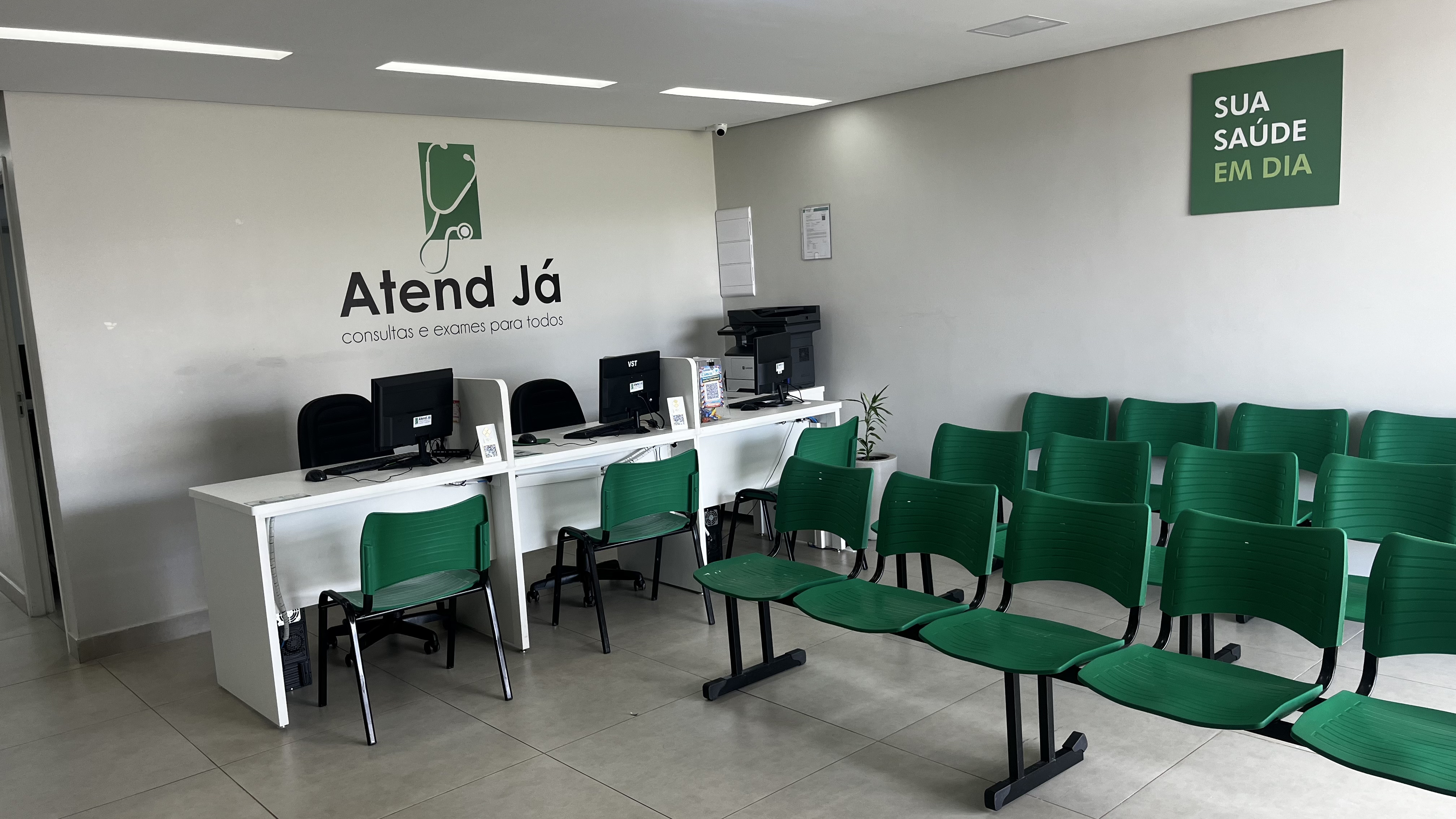 Recepção Clínica Atend Já Samambaia